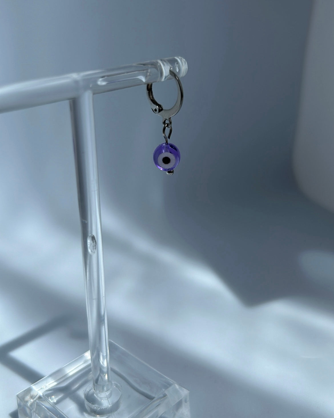 Monoboucle oeil grec | Argent