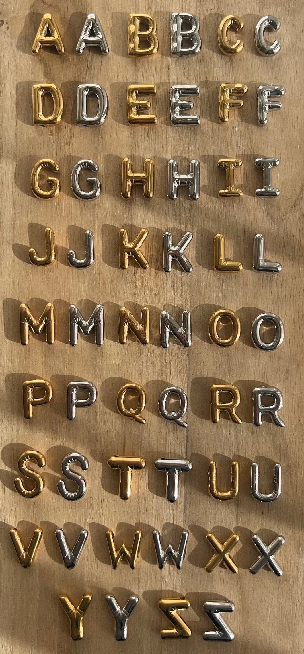 Collier personnalisé Lettre