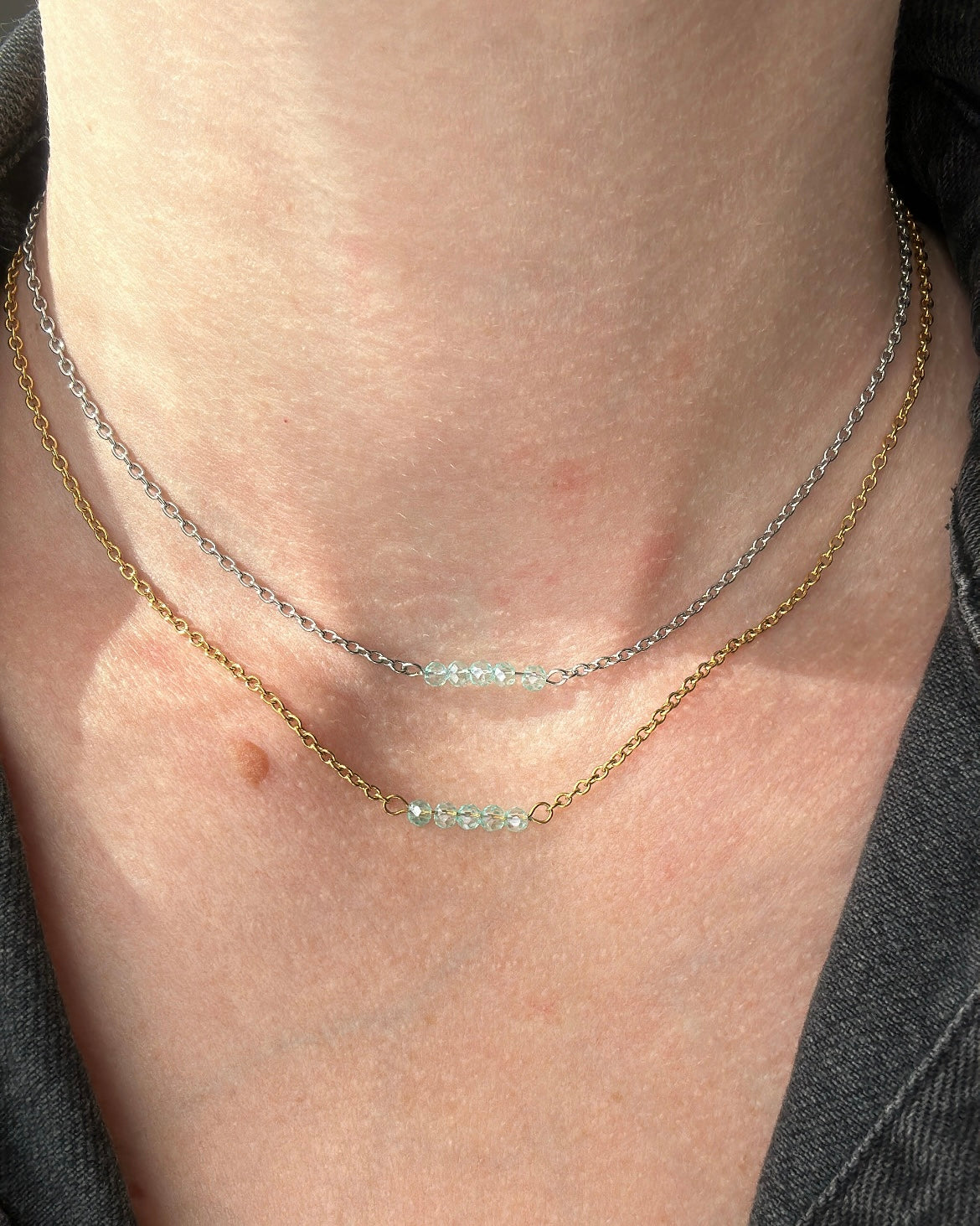 Collier CAMILLE Bleu