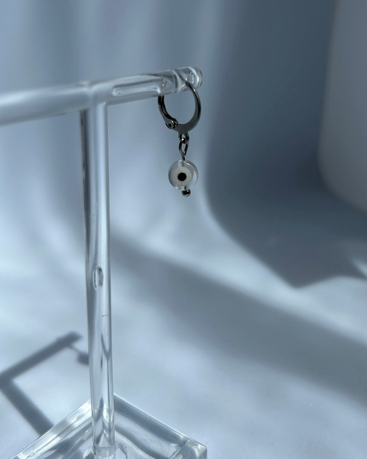 Monoboucle oeil grec | Argent