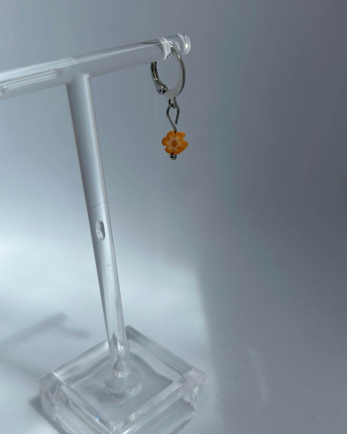 Monoboucle fleur | Argent