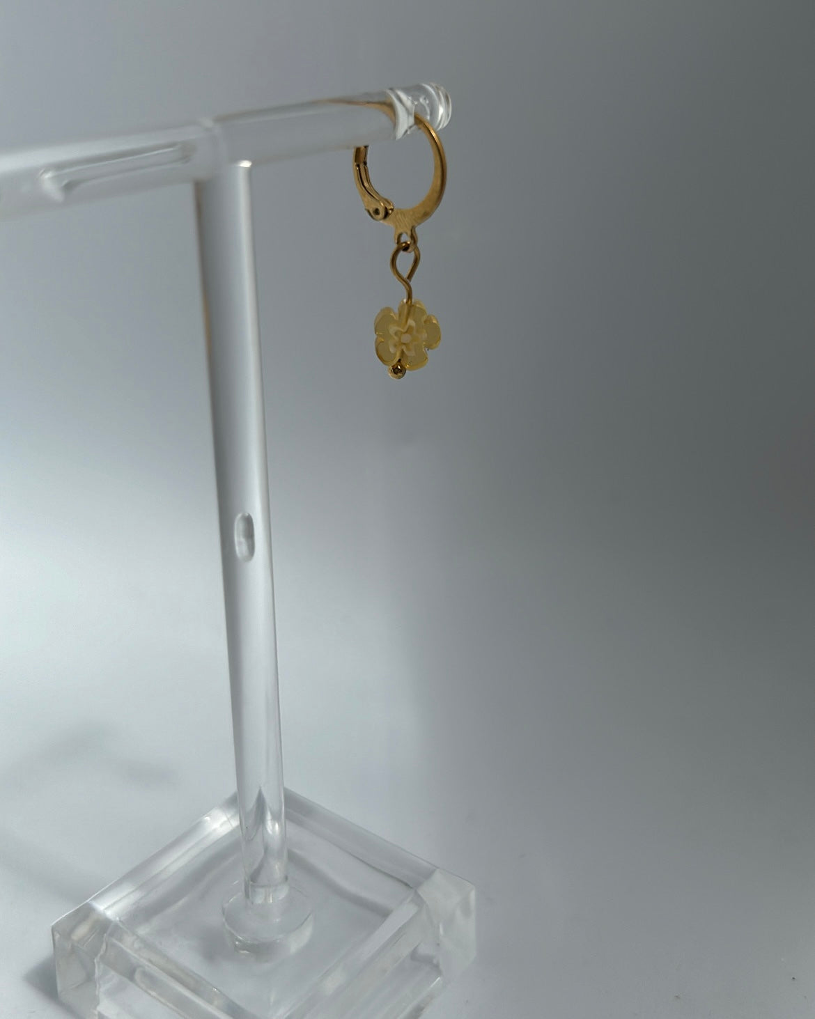 Monoboucle fleur | Or