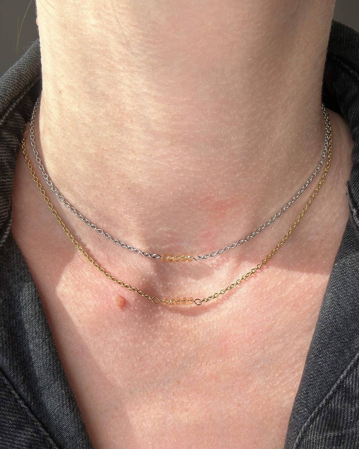 Collier CAMILLE Ocre