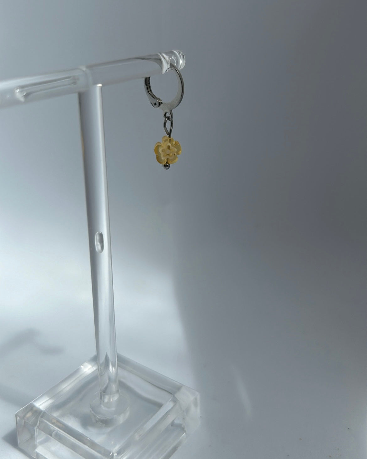 Monoboucle fleur | Argent