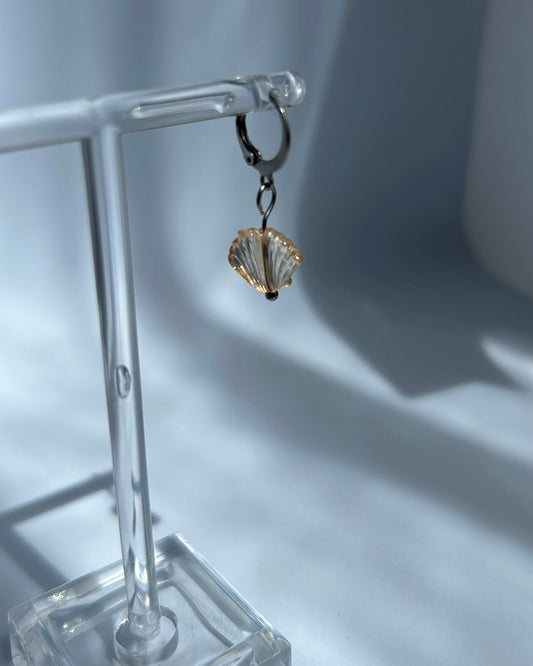 Monoboucle coquillage | Argent