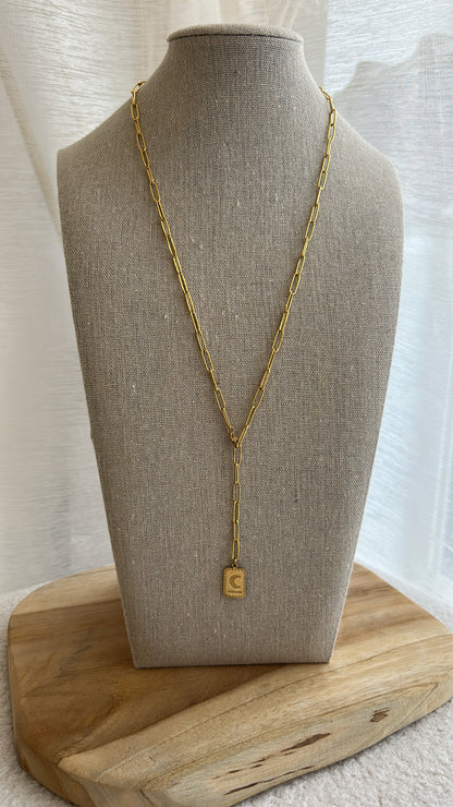 Collier CONSTANCE lune | Or