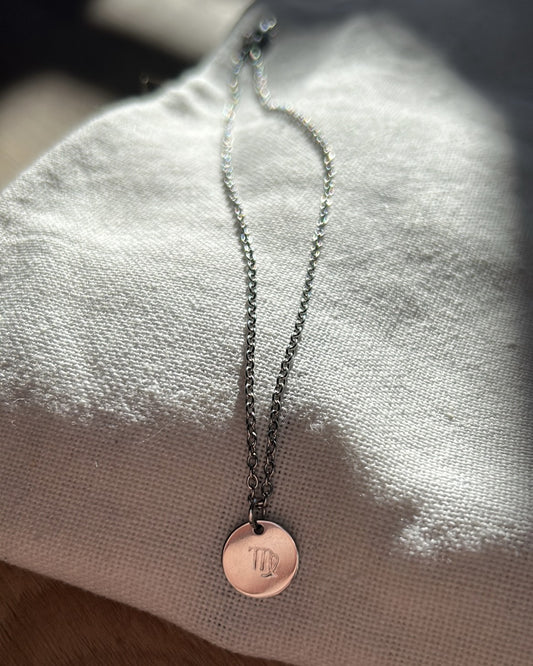 Collier Personnalisé 1 médaille | Argent