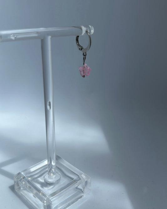 Monoboucle fleur | Argent