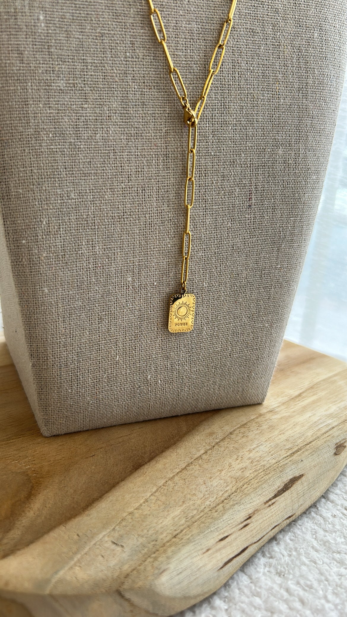 Collier CONSTANCE soleil | Or