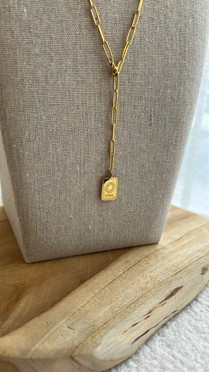 Collier CONSTANCE soleil | Or