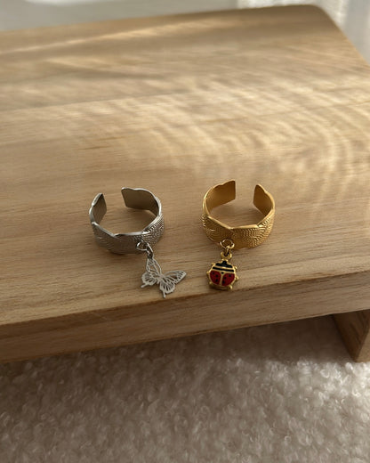 Bague personnalisée anneau tressé