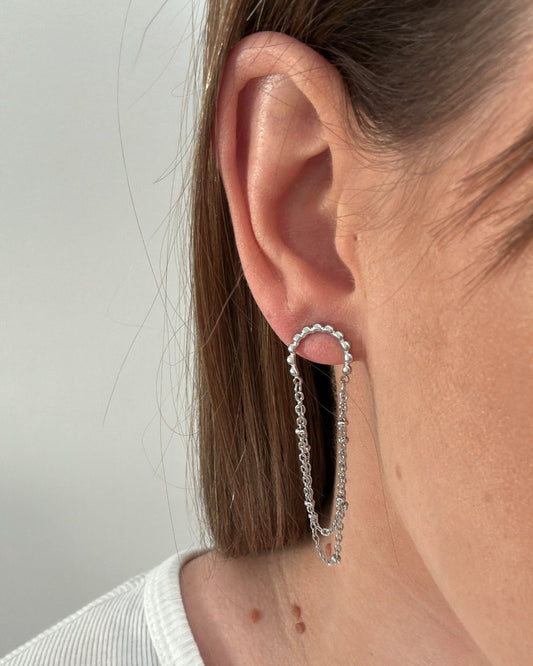 Boucles d'oreilles MILA | Argent