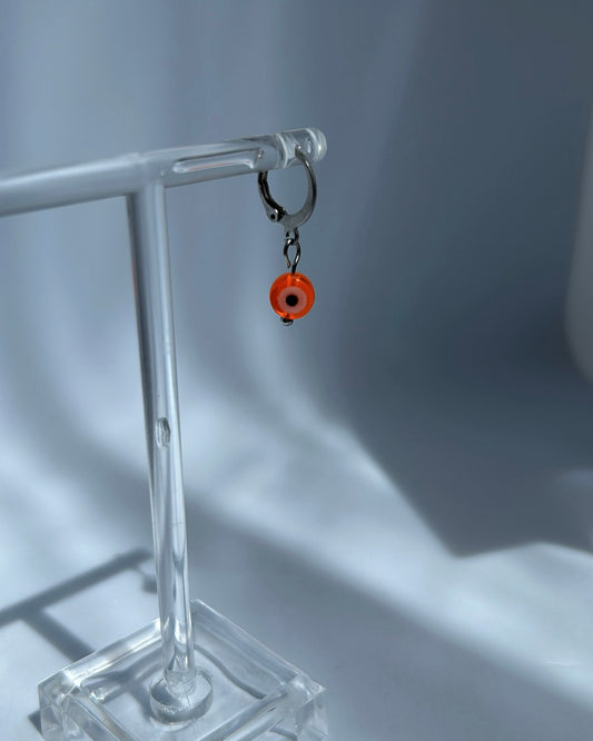 Monoboucle oeil grec | Argent