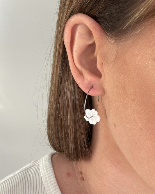Boucles d'oreilles IRIS | Argent