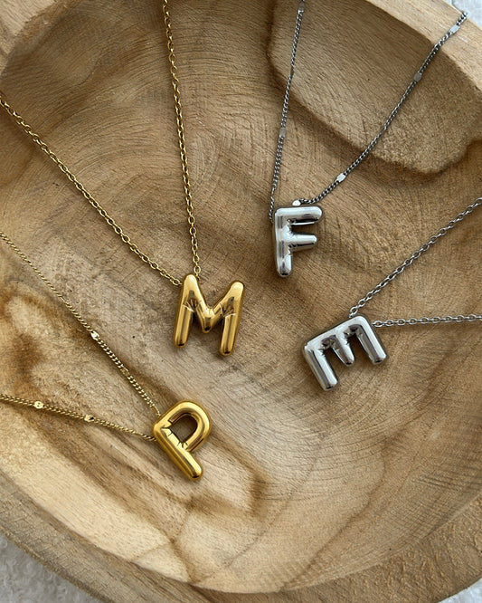 Collier personnalisé Lettre