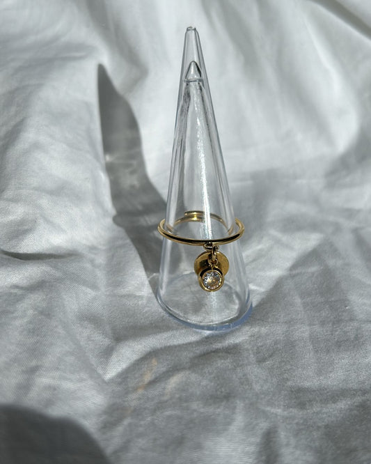 JADE ring | Gold