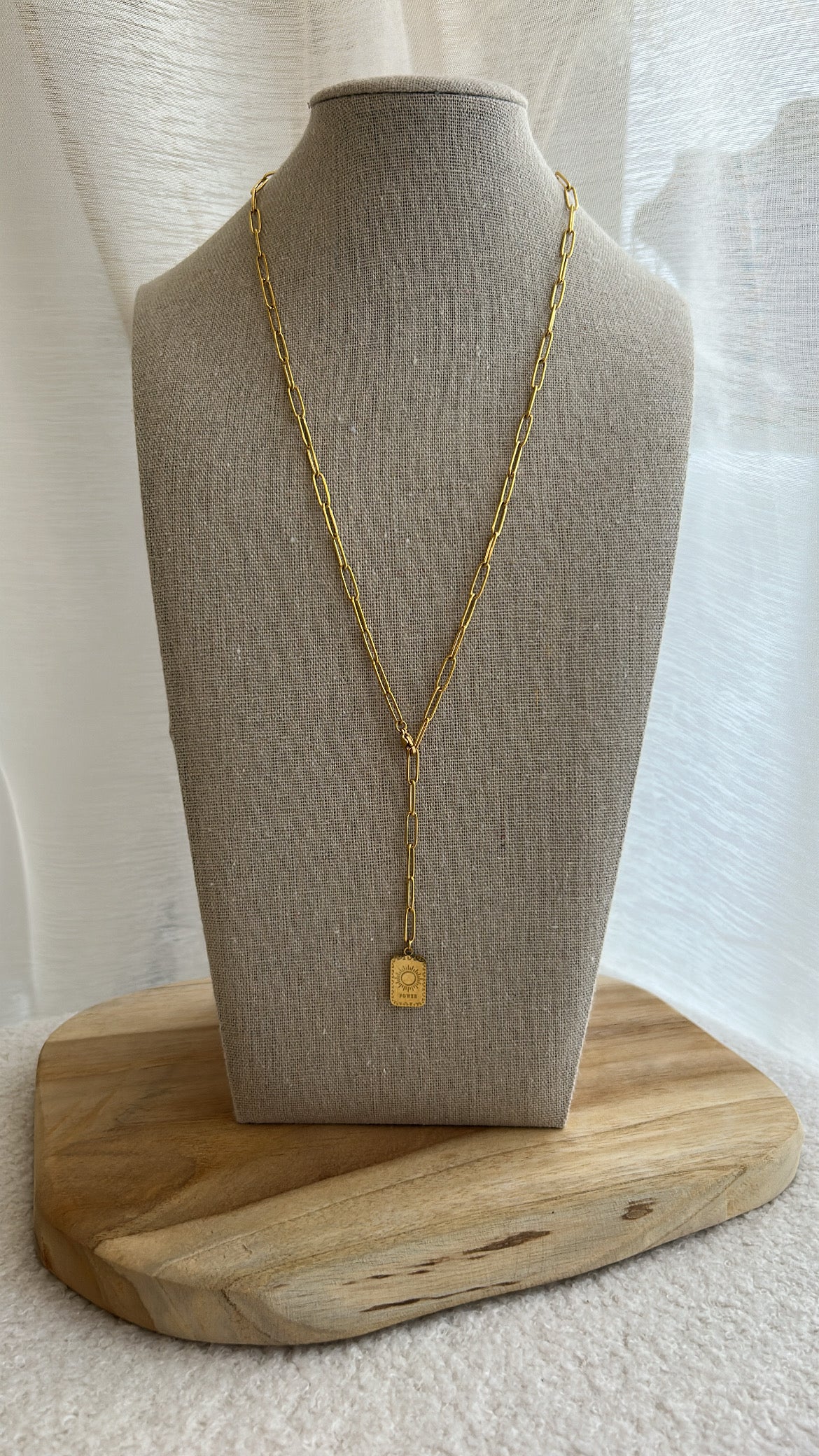 Collier CONSTANCE soleil | Or