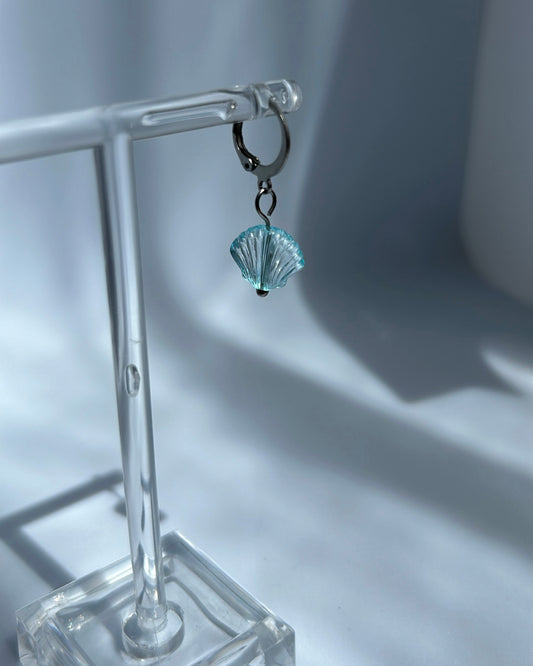 Monoboucle coquillage | Argent