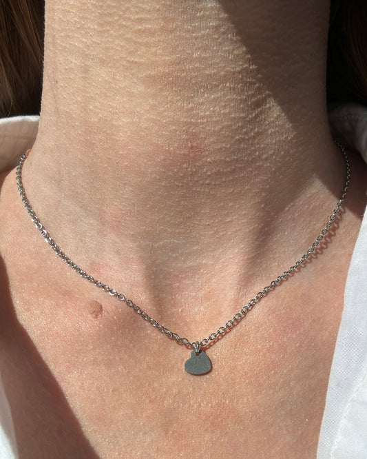 Collier personnalisé Cœur | Argent