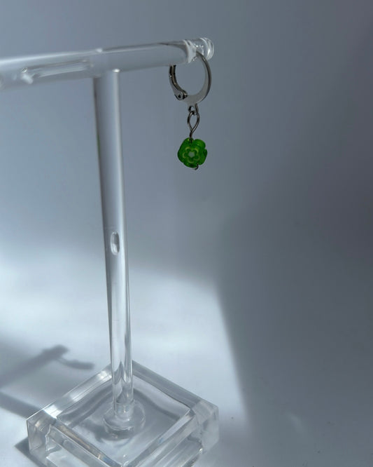 Monoboucle fleur | Argent